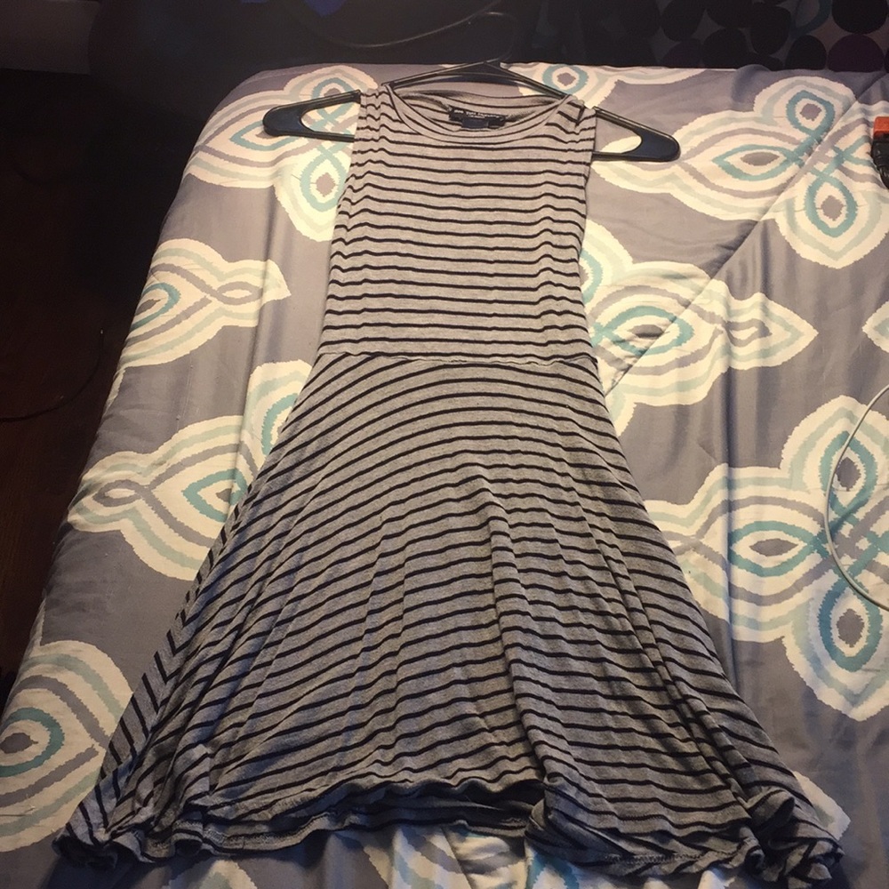 Striped Skater Dress